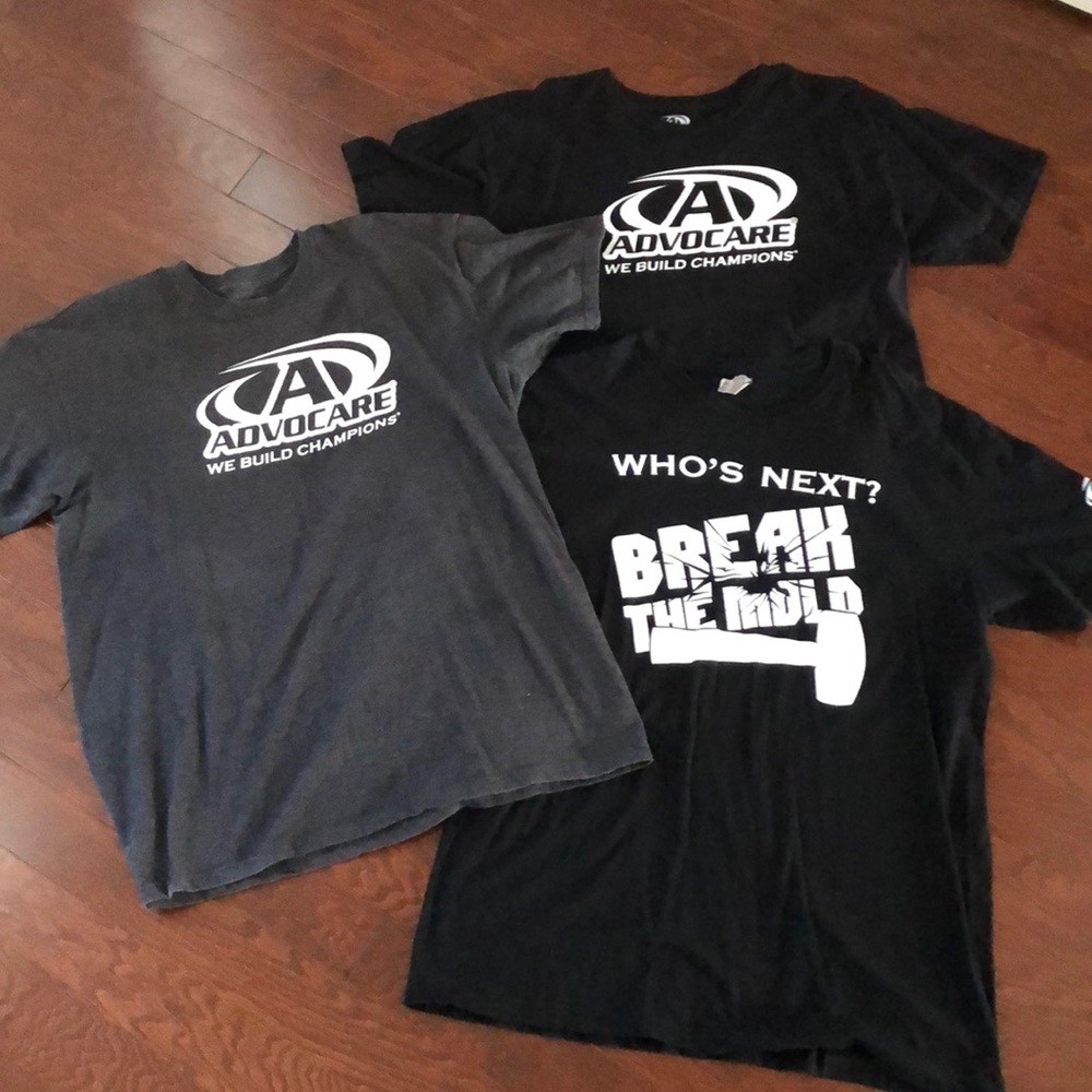 XL Advocare T-shirts lot of 3